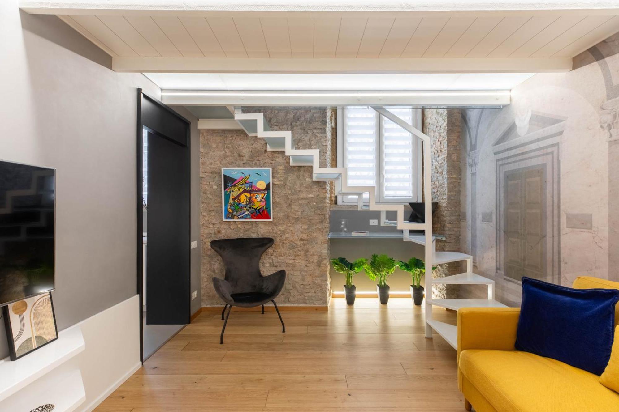 Iflat Glass And Stone Loft Apartment Rome Exterior photo