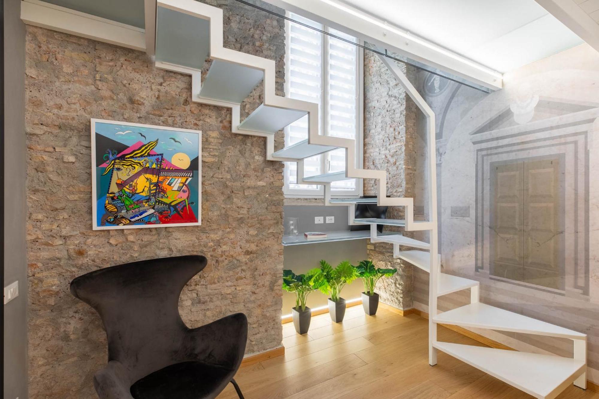 Iflat Glass And Stone Loft Apartment Rome Exterior photo